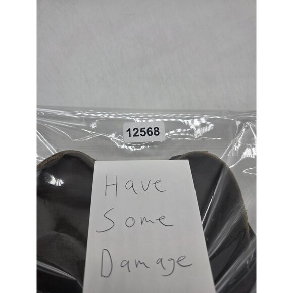 Birkenstock Arizona Sandals Womens Size 7 Black Two Strap Cork Footbed EU 38 - Picture 11 of 11